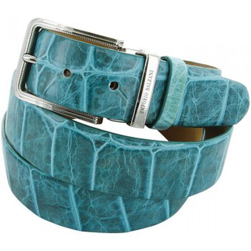 Ceinture ceinture cuir croco - Emporio Balzani - Modalova