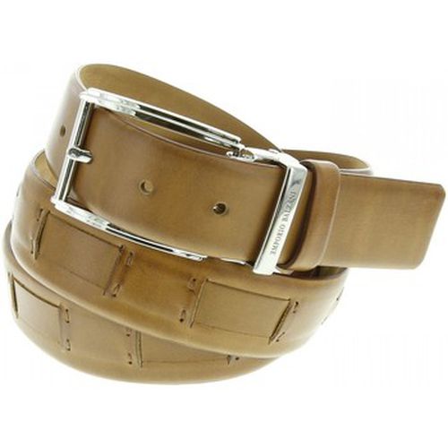 Ceinture ceinture cuir havane - Emporio Balzani - Modalova