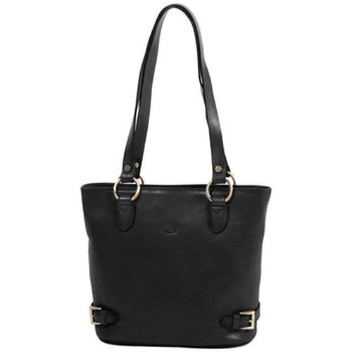 Cabas Sac Shopping En Cuir De Vachette Collet K 82150 - Katana - Modalova