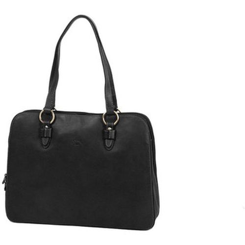 Cabas Sac Shopping En Cuir De Vachette Gras K 32596 - Katana - Modalova