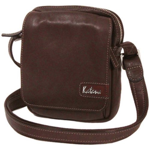 Sacoche Pochette Cuir De Vachette Sauvage K 81661 - Katana - Modalova