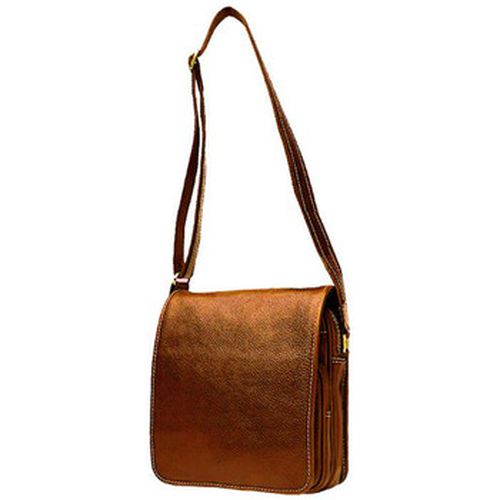 Sac bandoulière Besace En Cuir De Vachette Gras K 32578 - Katana - Modalova