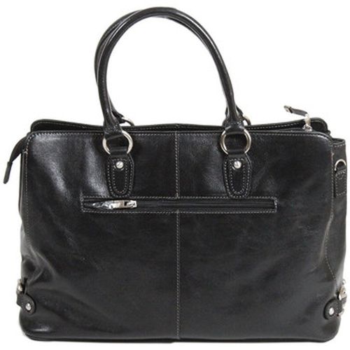 Cabas Sac Shopping Cuir De Vachette Collet K82618 - Katana - Modalova