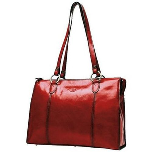 Cabas Sac Shopping En Cuir De Vachette Collet K 82132 - Katana - Modalova