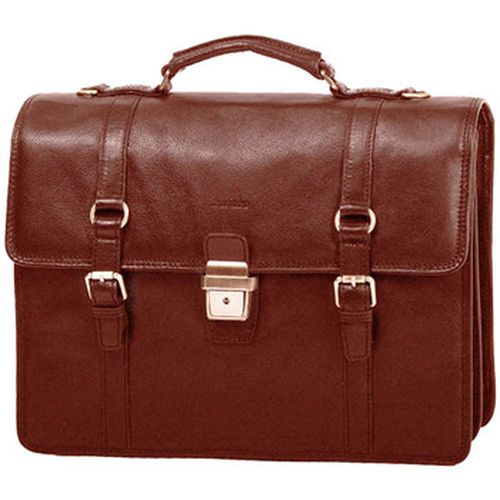 Porte document Cartable 2 Soufflets Cuir De Vachette Gras K 36842 - Katana - Modalova