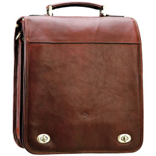 Porte document Cartable 2 Soufflets Cuir De Vachette Gras K 31011 - Katana - Modalova