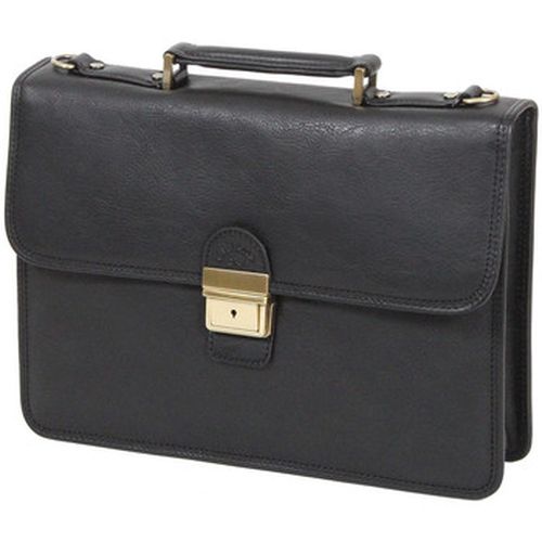 Porte document Cartable Cuir De Vachette Gras K31025 - Katana - Modalova