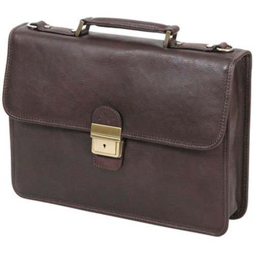 Porte document Cartable Cuir De Vachette Gras K31025 - Katana - Modalova