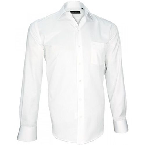Chemise chemise tissu armure bianco - Emporio Balzani - Modalova