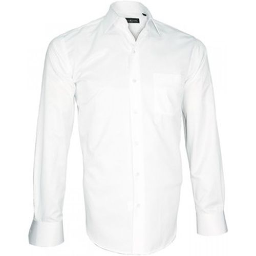 Chemise chemise armure diagonale bianco polaire - Emporio Balzani - Modalova