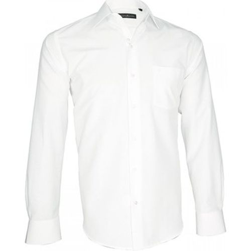 Chemise chemise fil a fil bianco pur - Emporio Balzani - Modalova