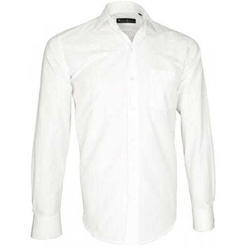 Chemise chemise fil a fil bianco - Emporio Balzani - Modalova