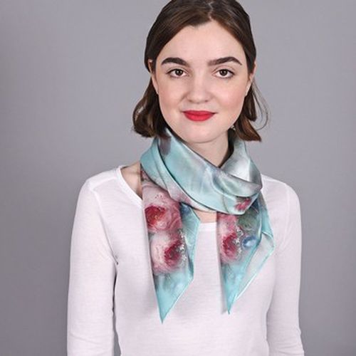 Echarpe Carré de soie Premium Bellisima - Allée Du Foulard - Modalova