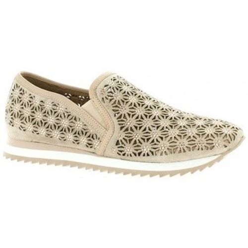 Baskets Baskets cuir velours - Femme Plus - Modalova