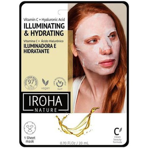 Masques Masque Tissulaire Éclaircissant Vitamine C + Ha - Iroha Nature - Modalova