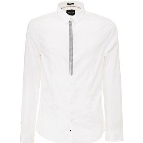 Chemise Chemise Classy Stretch Poplin Blanc M73H54 - Guess - Modalova