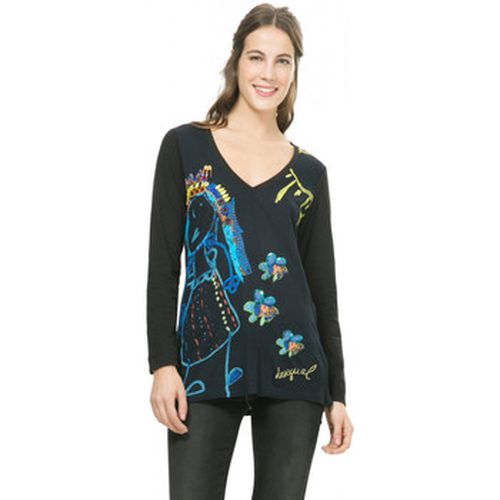 T-shirt T Shirt Alba Noir 67T24T4 (sp) - Desigual - Modalova