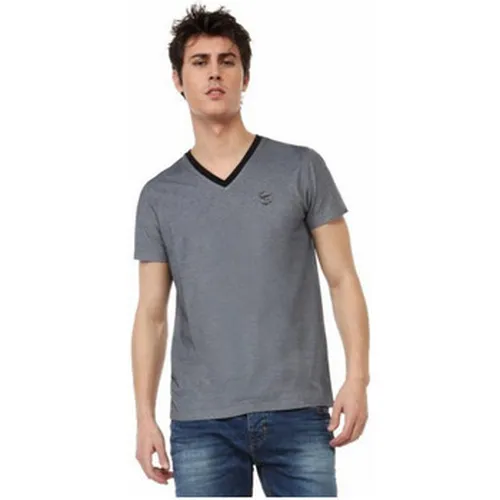 Polo T-Shirt Port Col V jay shandler Gris - Redskins - Modalova