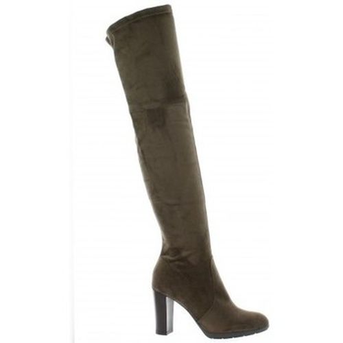 Bottes Cuissardes stretch velours - Pao - Modalova