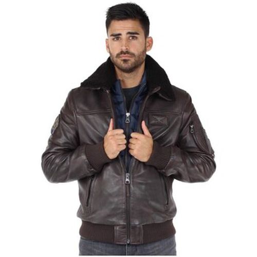 Blouson Blouson Redskins Rafal Ycon en cuir ref 42319 - Patrouille De France - Modalova