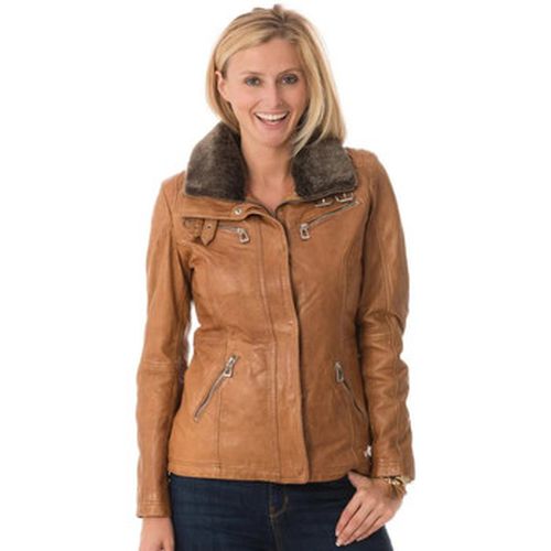 Veste GEMMA SHEEP AOSTA COGNAC ZZ - Rose Garden - Modalova