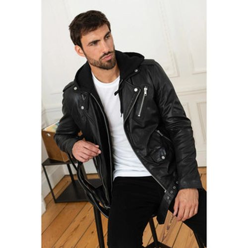 Veste ROCKER HOOD BLACK - Serge Pariente - Modalova