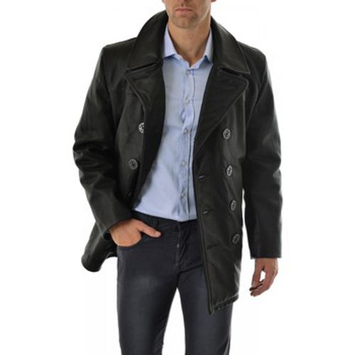 Veste Schott CABAN CUIR 140 - Schott - Modalova