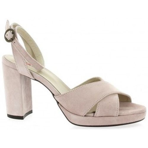 Sandales Pao Nu pieds cuir velours - Pao - Modalova