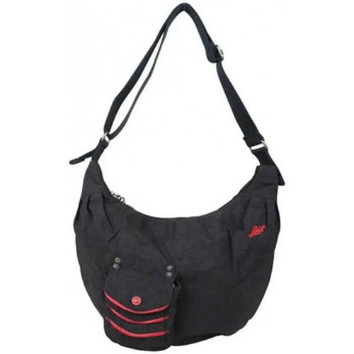 Sac à main Sac extra-plat demi lune Rank - Toile nylon - Noir - Levis - Modalova