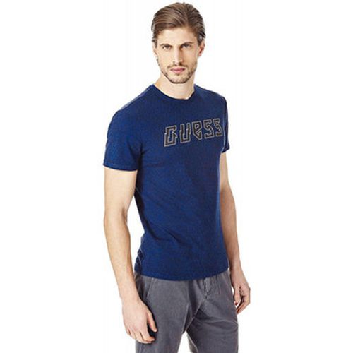 Polo T-Shirt Geoptical Bleu - Guess - Modalova