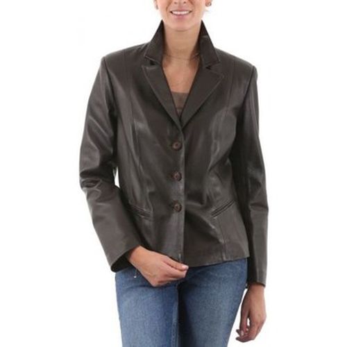 Veste Giorgio Irene Waxy Marron - Giorgio - Modalova