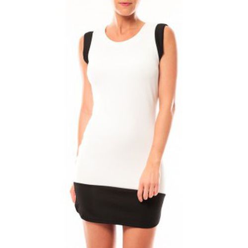 Robe Signe S/L Mini Dress 10111107 Blanc/ - Vero Moda - Modalova