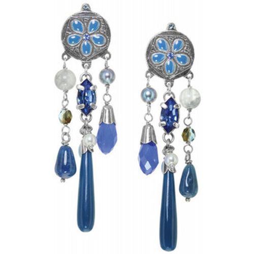 Boucles oreilles Boucles d'oreilles LOREEN top rond 12-61742 - Franck Herval - Modalova