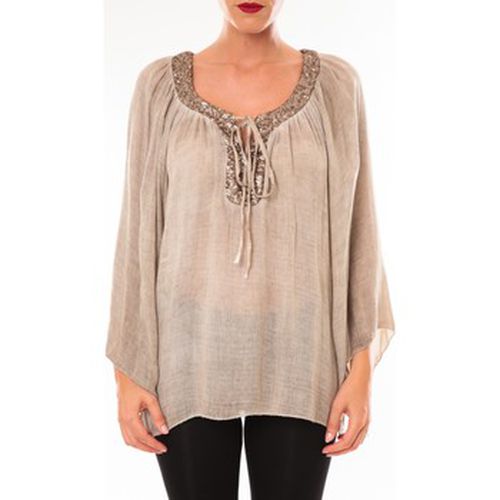 Tunique Tunique TDI paillettes taupe - Tcqb - Modalova