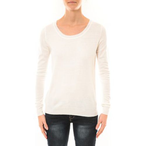 Pull Nina Rocca Pull MC7033 blanc - Nina Rocca - Modalova