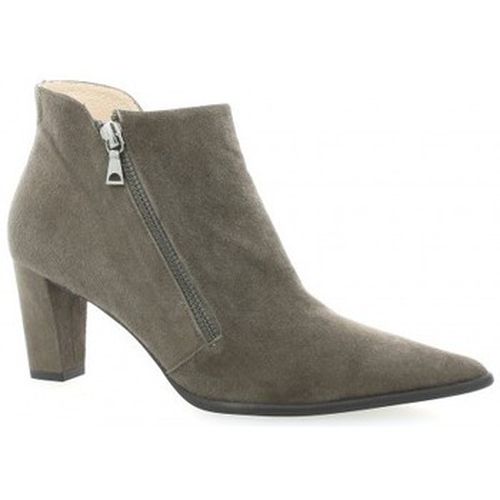 Boots Boots cuir velours - Brenda Zaro - Modalova