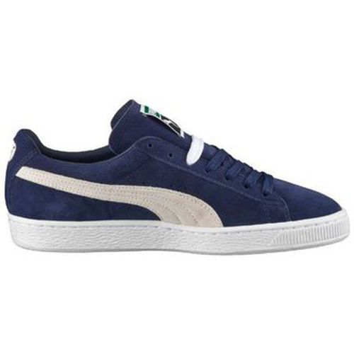 Baskets basses Chaussures Suede Peacoat Marine - Blanc - Puma - Modalova