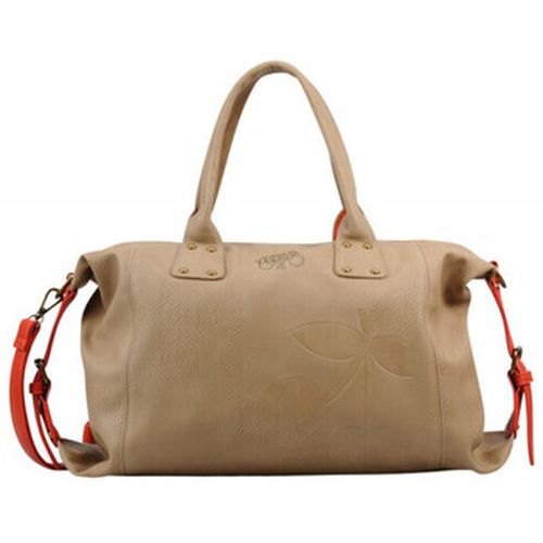 Sac Sac Elegance 6 Taupe/Mandarine - Le Temps des Cerises - Modalova