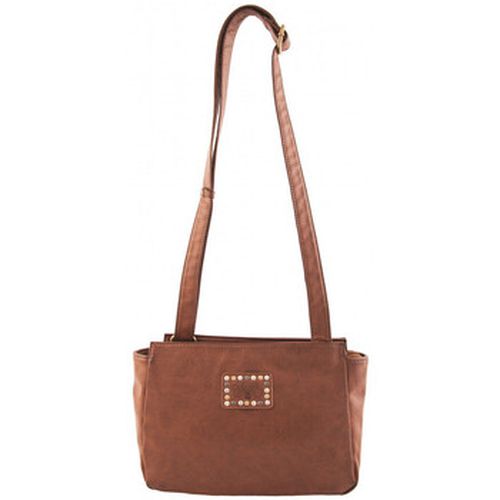 Sac bandoulière Sac besace Nomad 6 Cognac - Le Temps des Cerises - Modalova