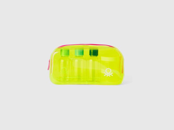 Benetton, Beauty Travel Case, taglia U, Giallo, Donna - United Colors of Benetton - Modalova