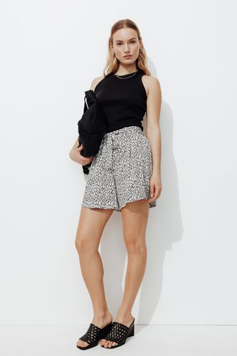 Short taille haute imprimé Imprimé noir 34 - Promod - Modalova