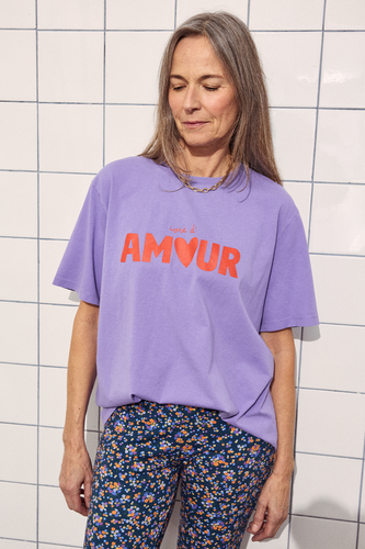 T-shirt TAJINEBANANE Imprimé bleu - Promod - Modalova