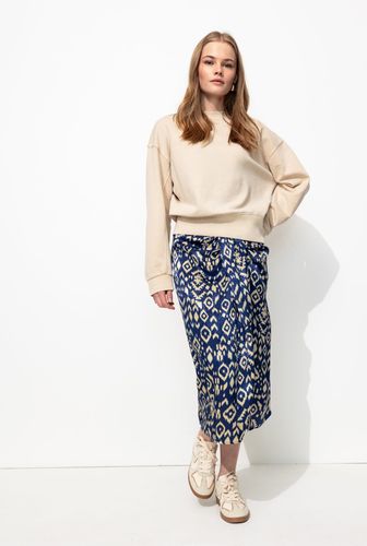 Jupe midi imprimée Imprimé bleu - Promod - Modalova