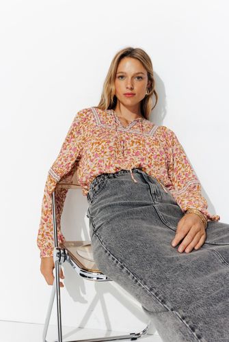 Blouse imprimée Imprimé écru - Promod - Modalova