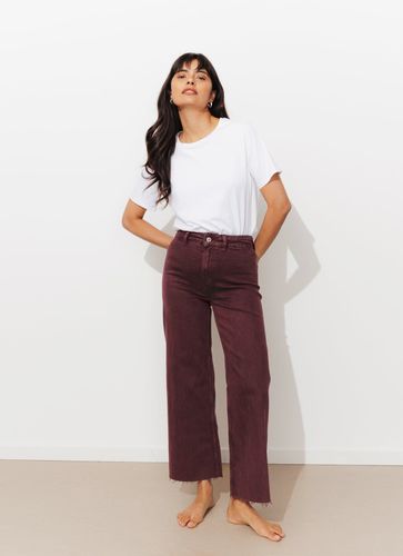 HECTOR jean taille haute Bordeaux 48 - Promod - Modalova