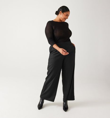 Promod Pantalon large Femme Noir 42 - Promod - Modalova