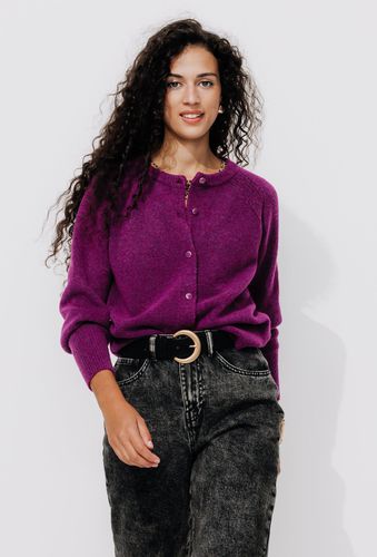 Cardigan boutonné Violet - Promod - Modalova