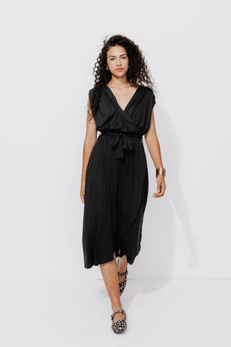 Robe mi-longue en jersey Noir 38 - Promod - Modalova