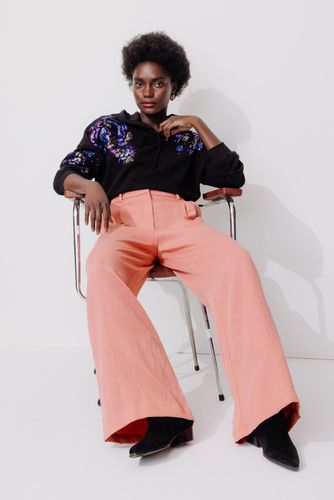Pantalon de tailleur large Rose 40 - Promod - Modalova