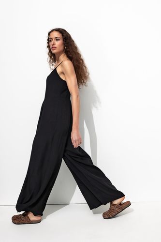 Combi-pantalon à bretelles Noir 34 - Promod - Modalova
